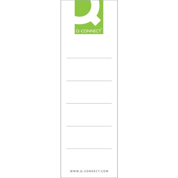 Zasouvací etikety pro pořadače Q-Connect 7cm, 10ks Zasouvací etikety pro pořadače Q-Connect 7cm, 10ks