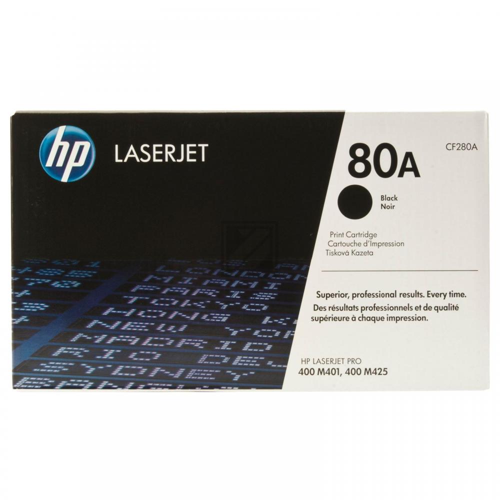 Original HP CF280A / 80A Toner schwarz HP Toner-Kartusche schwarz (CF280A, 80A)