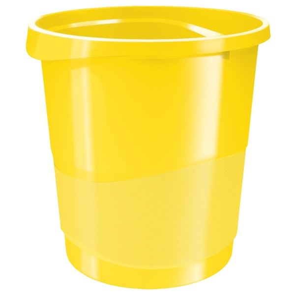 Odpadkový koš Esselte VIVIDA, 14 l, žlutý Odpadkový koš Esselte VIVIDA, 14 l, žlutý