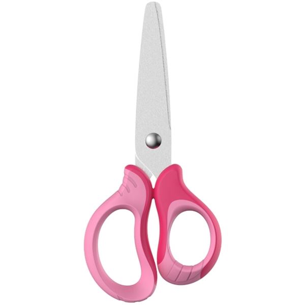 Dětské nůžky KEYROAD Soft, 12,5 cm, růžové