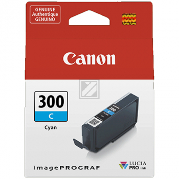 Original Canon 4194C001 / PFI-300C Tinte cyan Canon Tintenpatrone cyan (4194C001, PFI-300C)