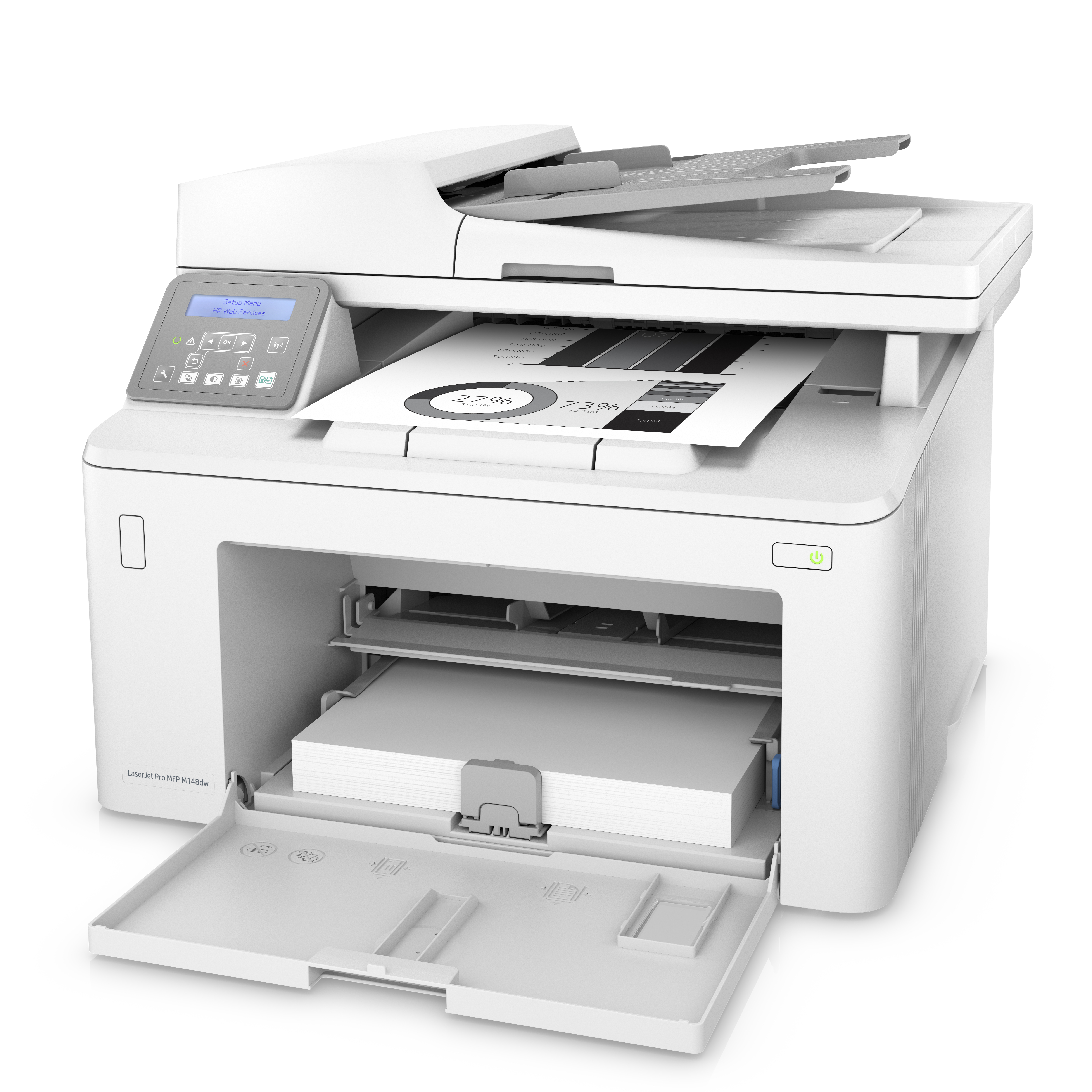 HP LaserJet Pro M148dw Laser A4 1200 x 1200 DPI 28 Seiten pro Minute WLAN