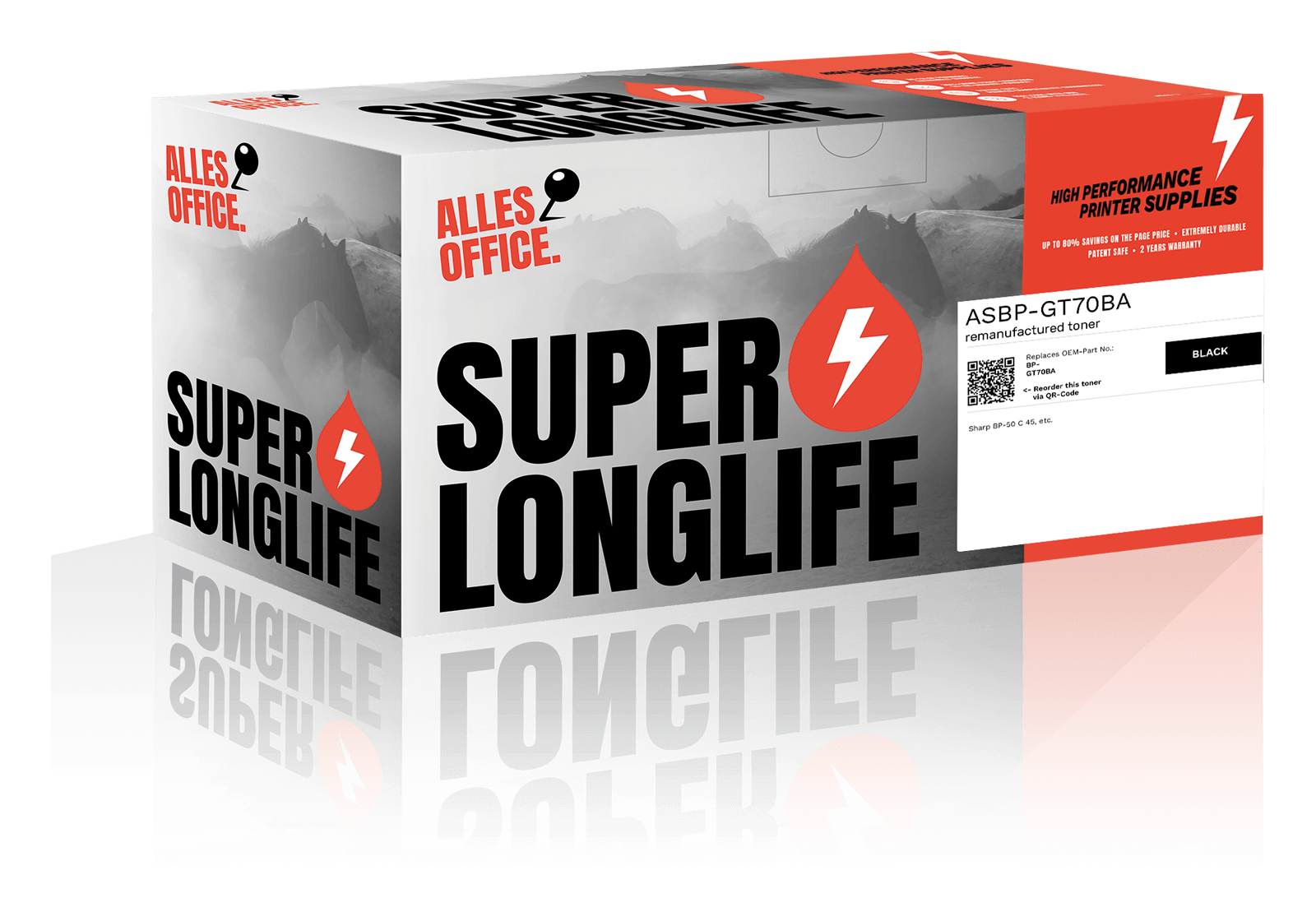 Superlonglife Sharp BP-GT70BA Toner černý