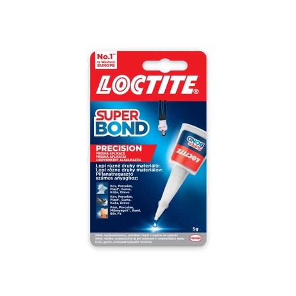 Vteřinové lepidlo Super Bond Precision, tekuté, 5g Vteřinové lepidlo Super Bond Precision, tekuté, 5g