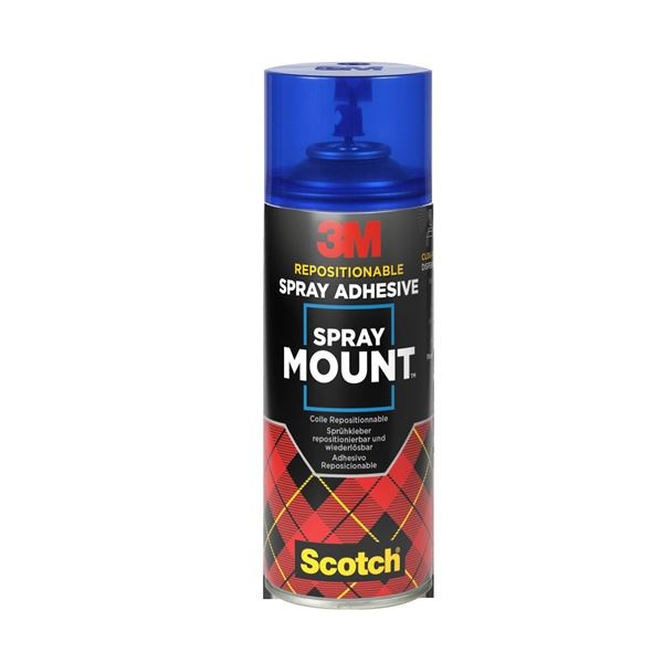 Lepidlo ve spreji Spray Mount, čiré, 400 ml Lepidlo ve spreji Spray Mount, čiré, 400 ml