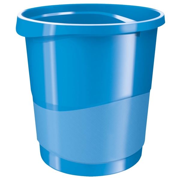 Odpadkový koš Esselte VIVIDA, 14 l, modrý