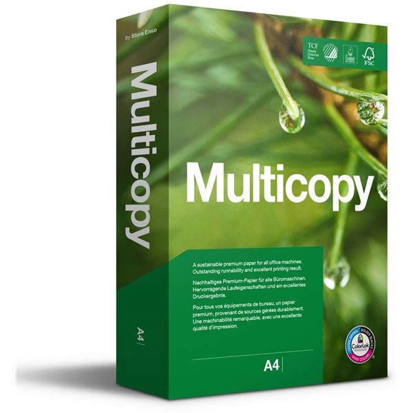 Papír MultiCopy Original A4-90 g,CIE 168,500 listů Papír MultiCopy Original A4-90 g,CIE 168,500 listů