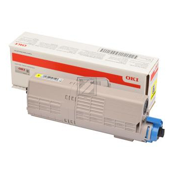 Original OKI 46490401 Toner gelb OKI Toner-Kit gelb (46490401)