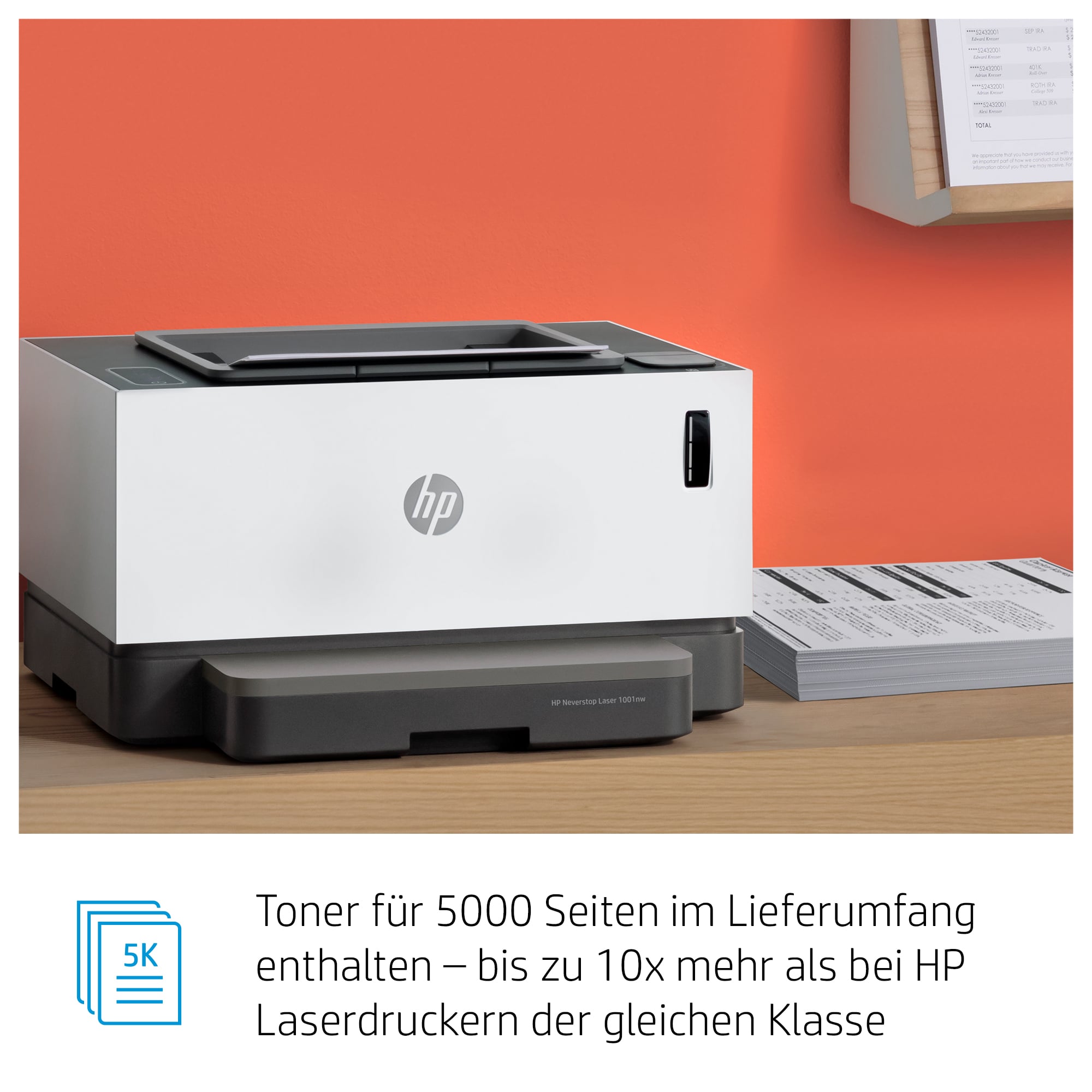 HP Neverstop Laser 1001nw, Drucken