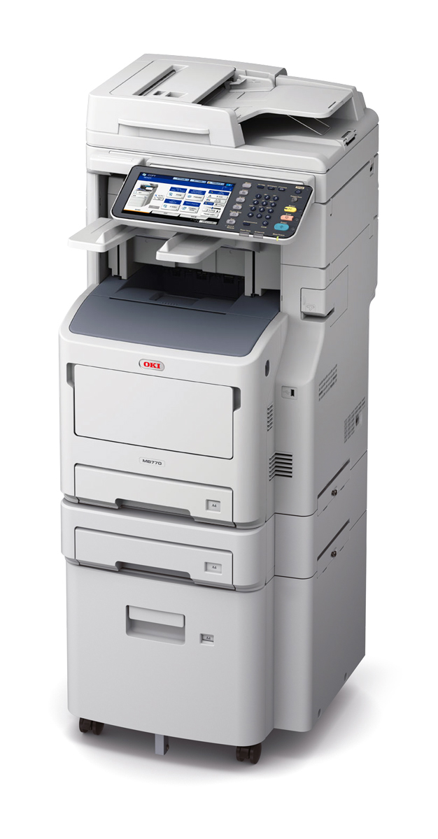 OKI MB770dfnvfax LED A4 1200 x 1200 DPI 52 Seiten pro Minute OKI MB770dfnvfax LED A4 1200 x 1200 DPI 52 Seiten pro Minute