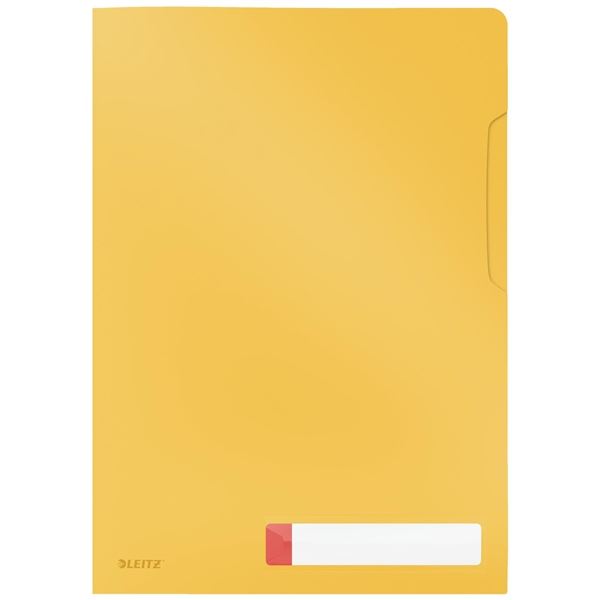 Zakládací obaly L Leitz Cosy - A4, žluté, 3 ks Zakládací obaly L Leitz Cosy - A4, žluté, 3 ks
