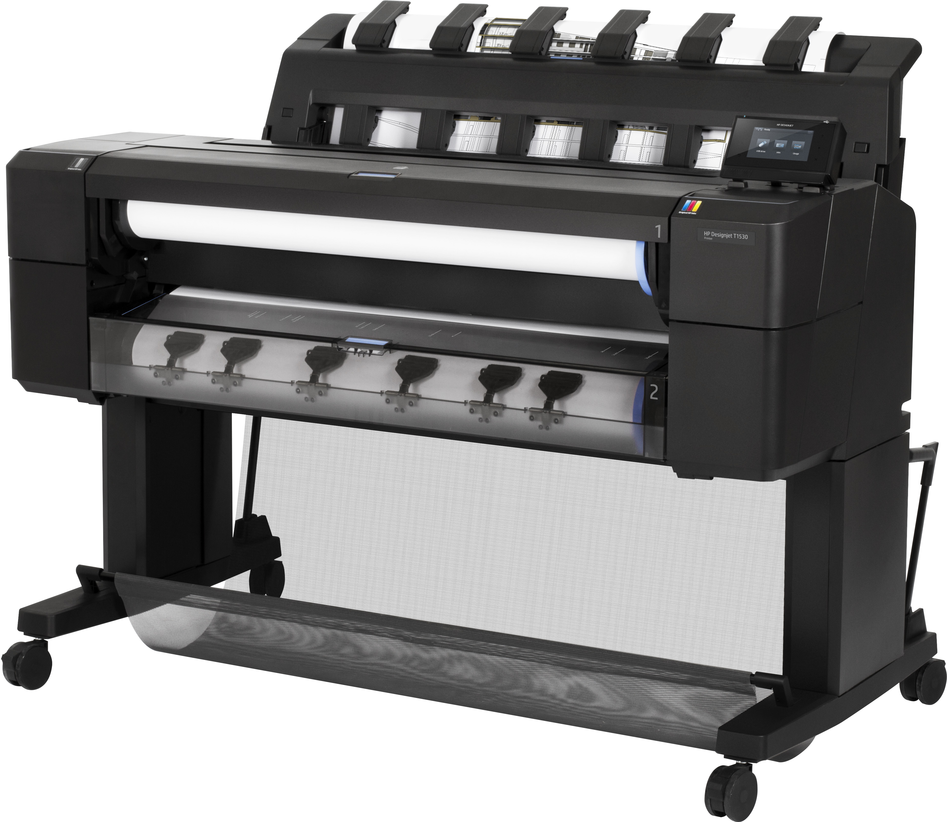 HP Designjet T1530 Großformatdrucker Thermal inkjet Farbe 2400 x 1200 DPI A0 (841 x 1189 mm) Eingebauter Ethernet-Anschluss