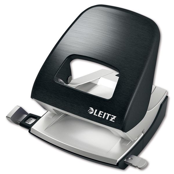Děrovačka Leitz NeXXt Style 5006, saténově černá Děrovačka Leitz NeXXt Style 5006, saténově černá
