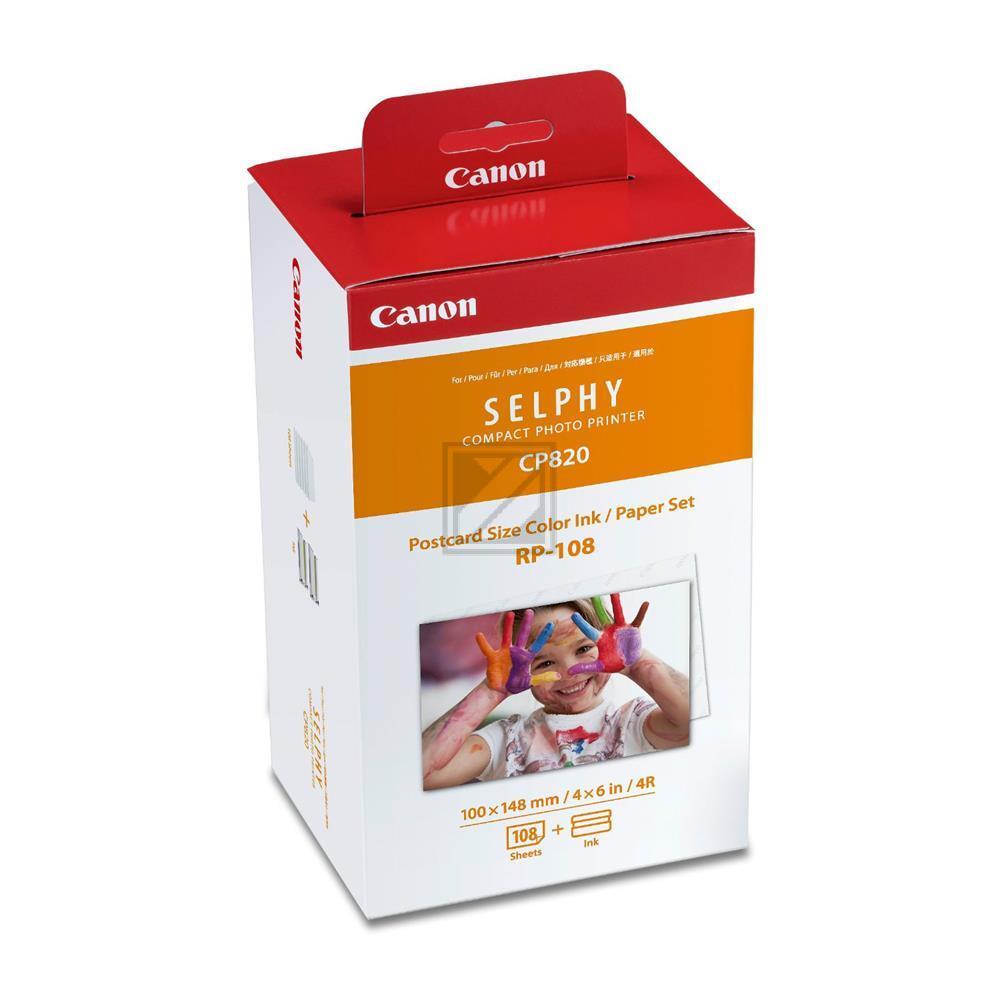 Test Canon Fotopapier 100 x 150mm weiß, farbig (8568B001, RP-108)