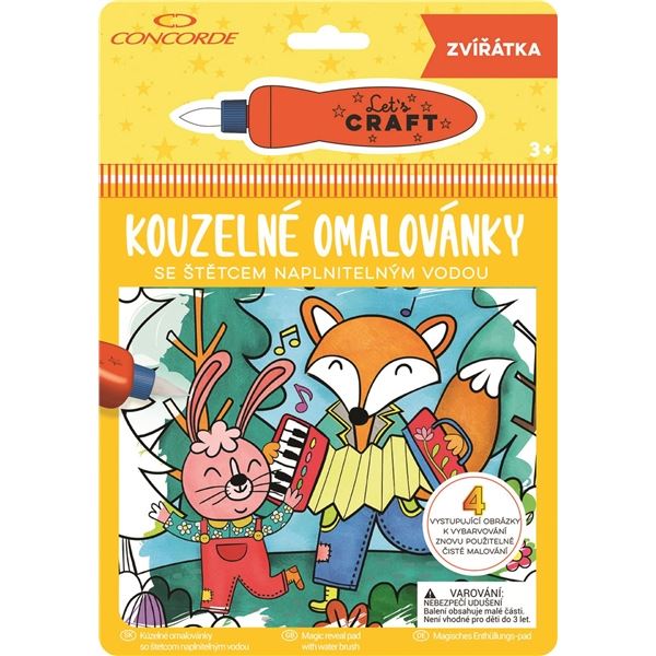 Kouzelné omalovánky Concorde,Zvířátka