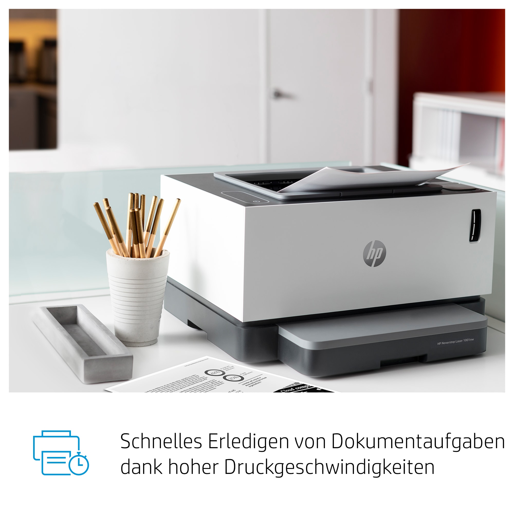 HP Neverstop Laser 1001nw, Drucken