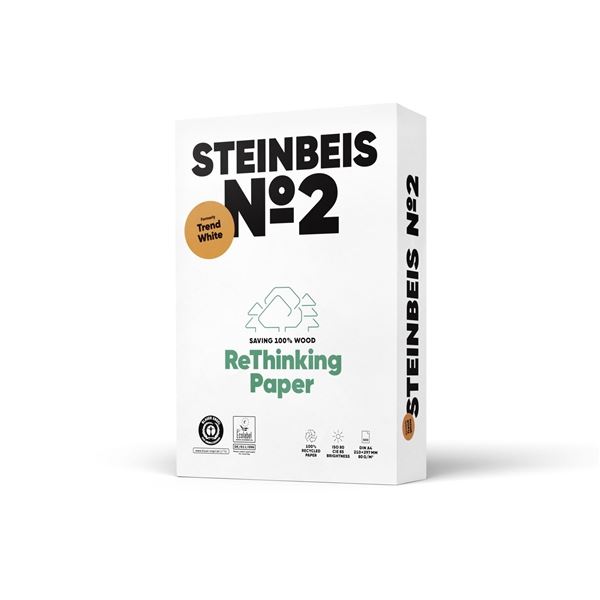 Recyklovaný papír Steinbeis No.2 A4 80 g/m2,500 l.