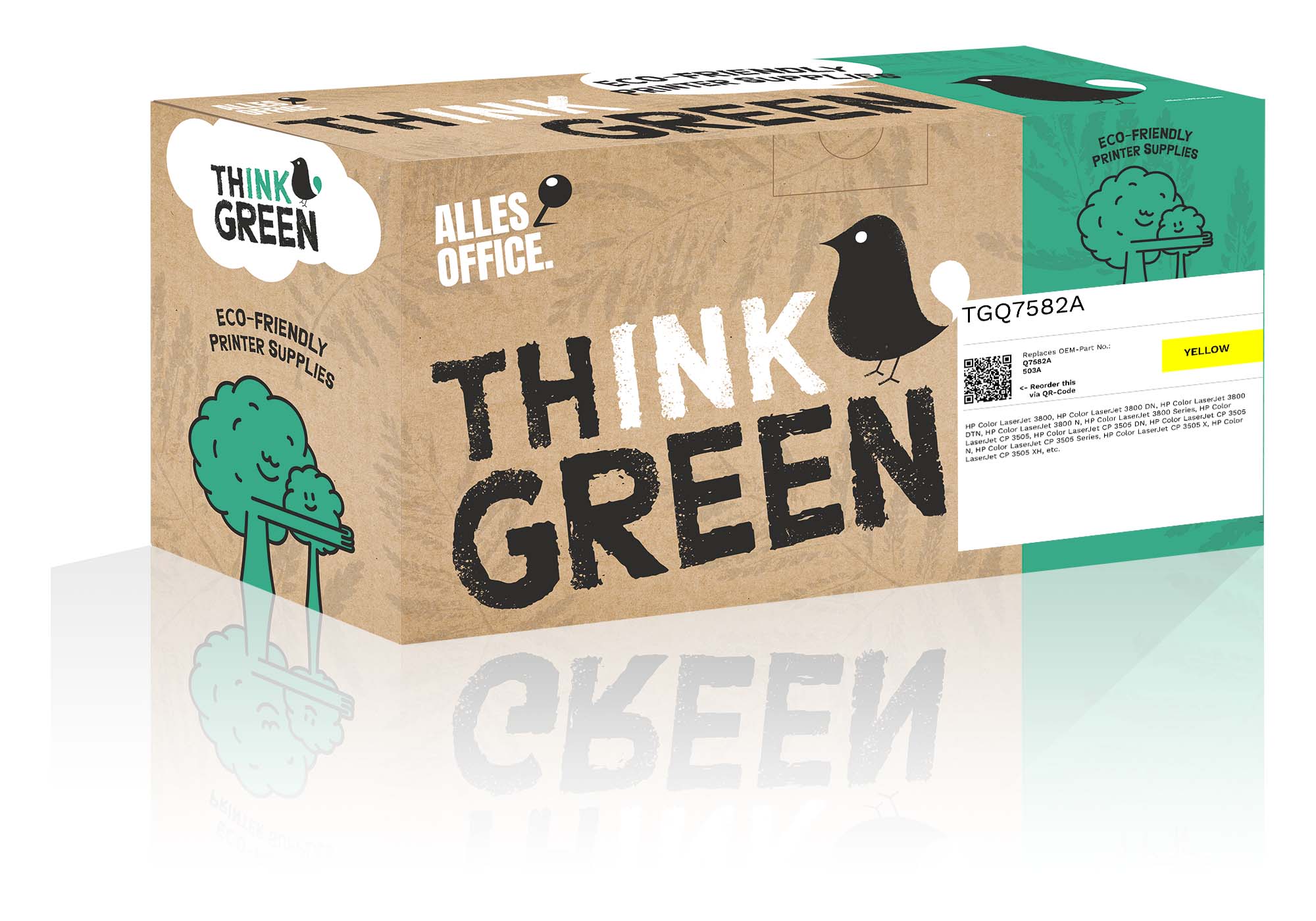 ThinkGreen HP Q7582A / 503A Toner žluť