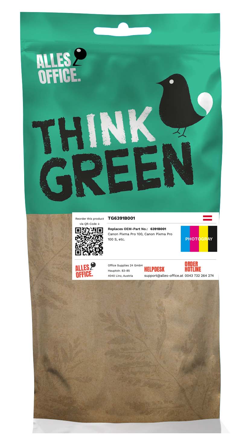ThinkGreen Canon 6391B001 / CLI-42LGY Ink