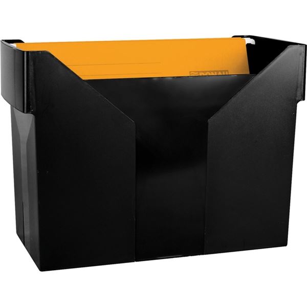 Box na závěsné desky Donau, černý Box na závěsné desky Donau, černý