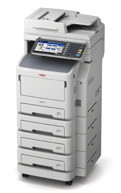 OKI MB770dnv LED 1200 x 1200 DPI 52 Seiten pro Minute A4