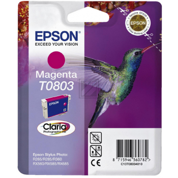 Epson Tintenpatrone magenta (C13T08034010, T0803)