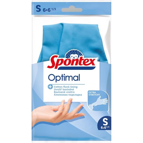 Gumové rukavice Spontex - S Gumové rukavice Spontex - S