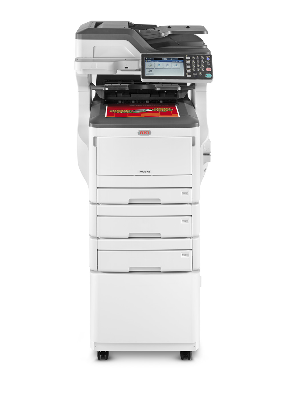 OKI MC873dnv LED 35 Seiten pro Minute A3