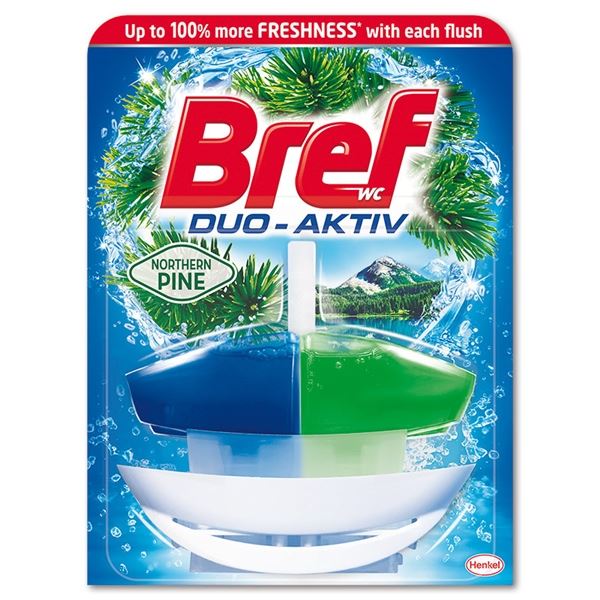 WC gel závěsný Bref Duo Aktiv WC gel závěsný Bref Duo Aktiv