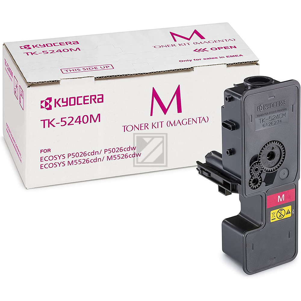Original KYOCERA 1T02R7BNL0 / TK-5240M Toner magenta Kyocera Toner-Kit magenta (1T02R7BNL0, TK-5240M)