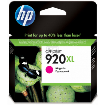 HP Tintenpatrone magenta HC (CD973AE, 920XL)