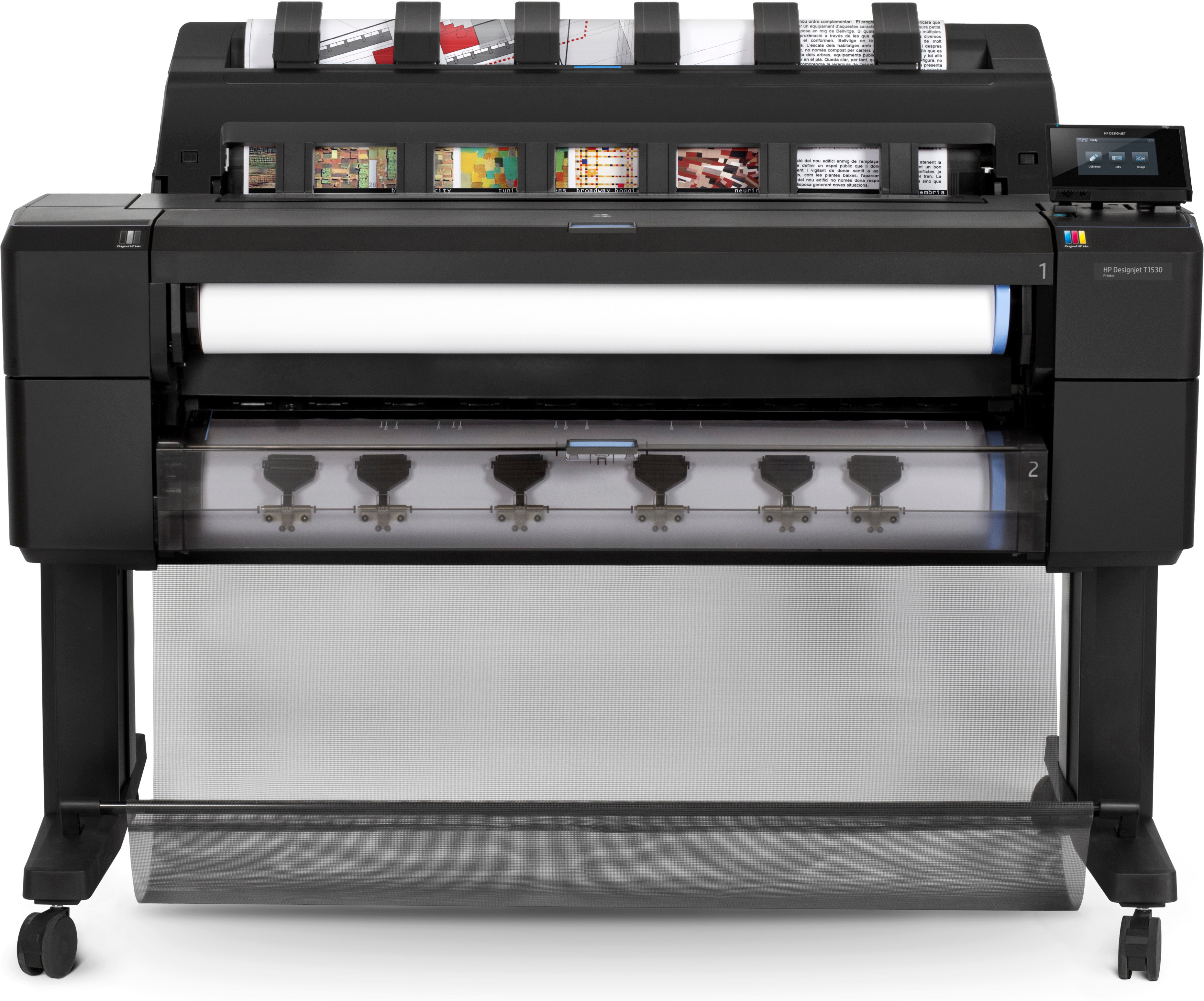 HP Designjet T1530 Großformatdrucker Thermal inkjet Farbe 2400 x 1200 DPI A0 (841 x 1189 mm) Eingebauter Ethernet-Anschluss