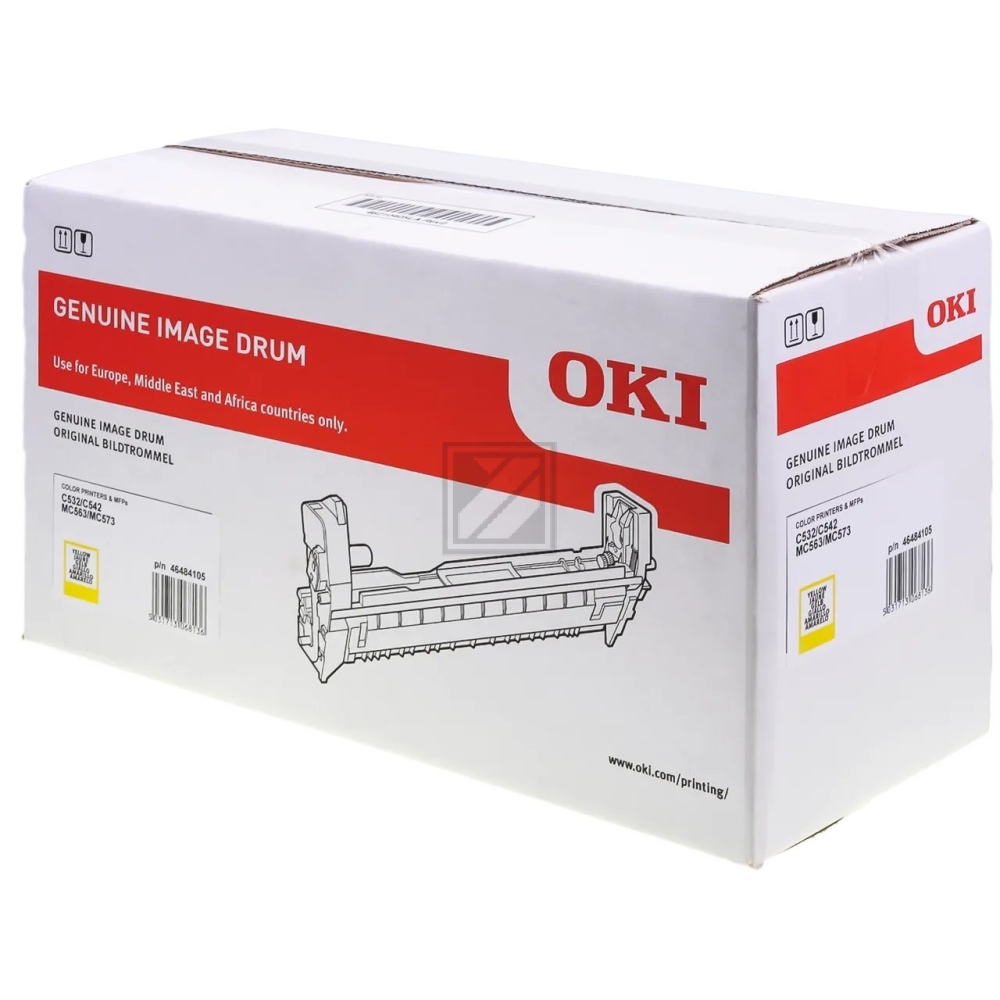 OKI Fotoleitertrommel gelb (46484105)