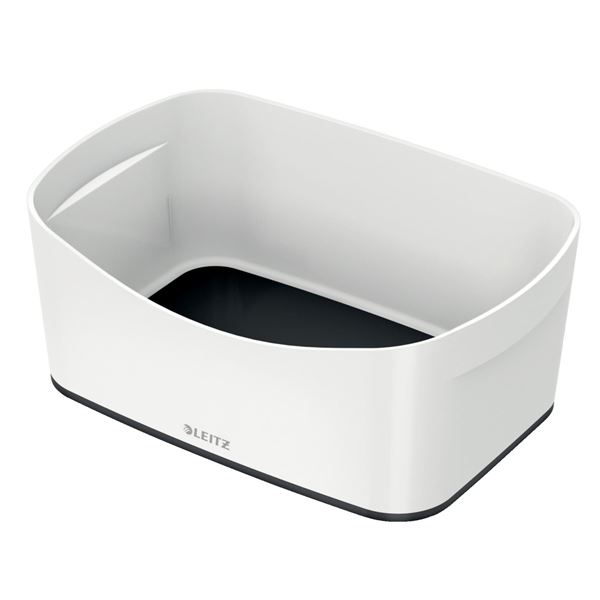 Plastová krabice Leitz MyBox, bílá/černá
