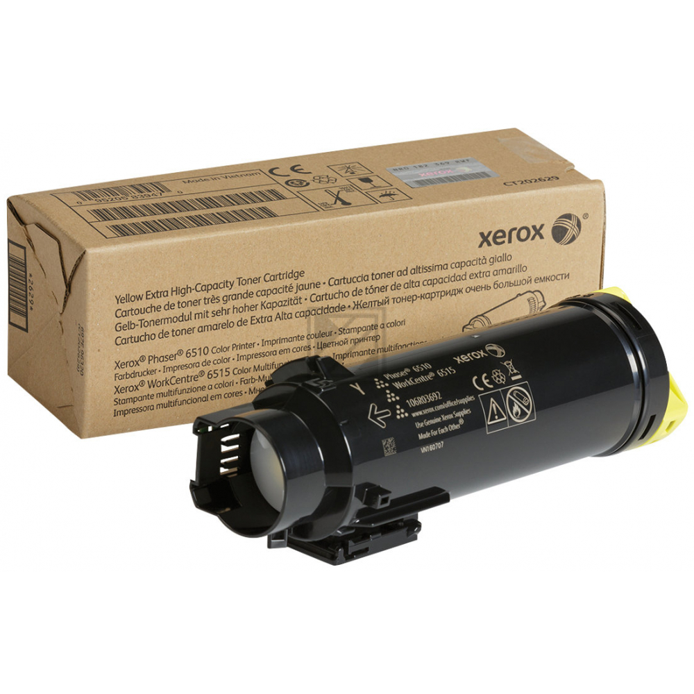 Original Xerox 106R03692 Toner gelb Xerox Toner-Kit gelb HC plus (106R03692)