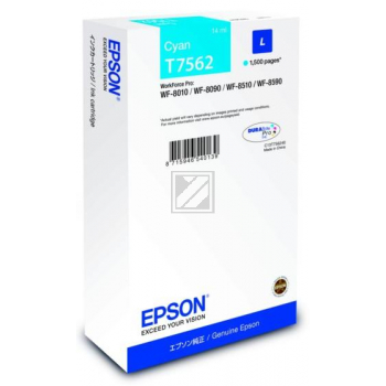 Epson Tintenpatrone cyan (C13T756240, T7562)