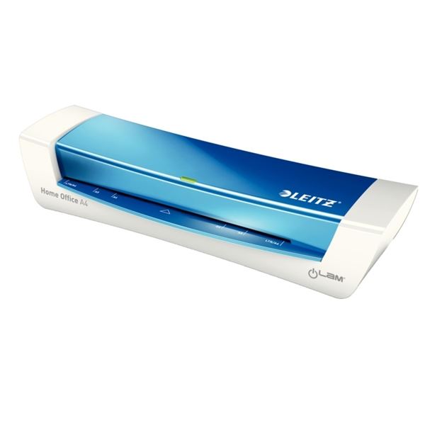 Laminátor Leitz iLAM Home Office WOW, A4, modrý