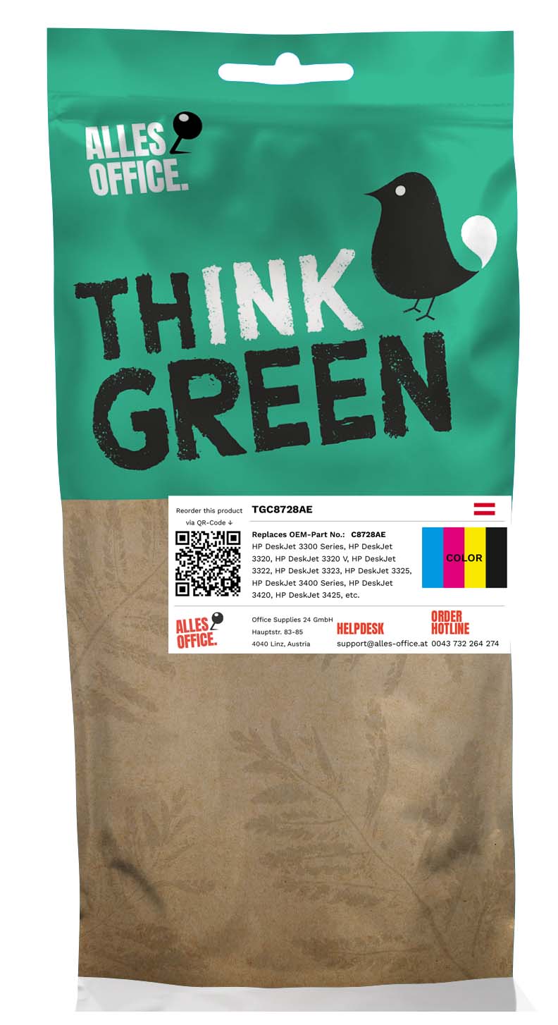 ThinkGreen HP C8728AE / 28 Ink barva