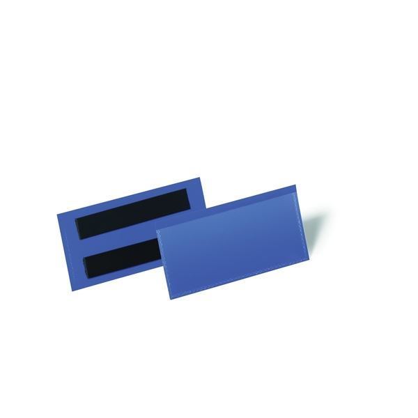 Magnetické kapsy - 100 x 38 mm, tmavě modré, 50 ks Magnetické kapsy - 100 x 38 mm, tmavě modré, 50 ks