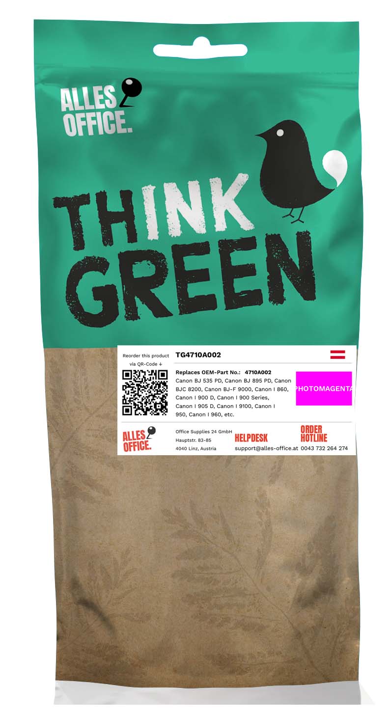 ThinkGreen Canon 4710A002 / BCI-6PM Ink purpurová fotka