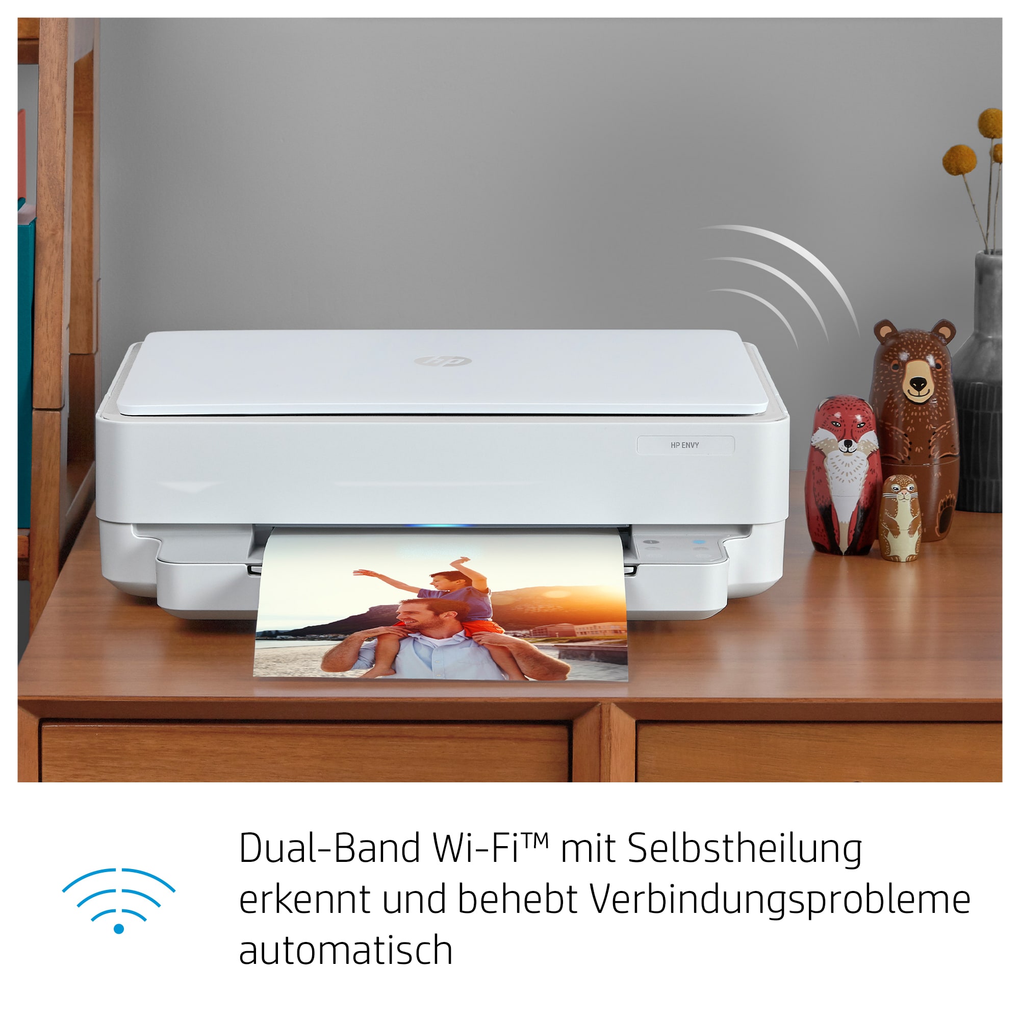HP ENVY 6022 All-in-One Drucker, Zu Hause, Drucken, Kopieren, Scannen, Fotos