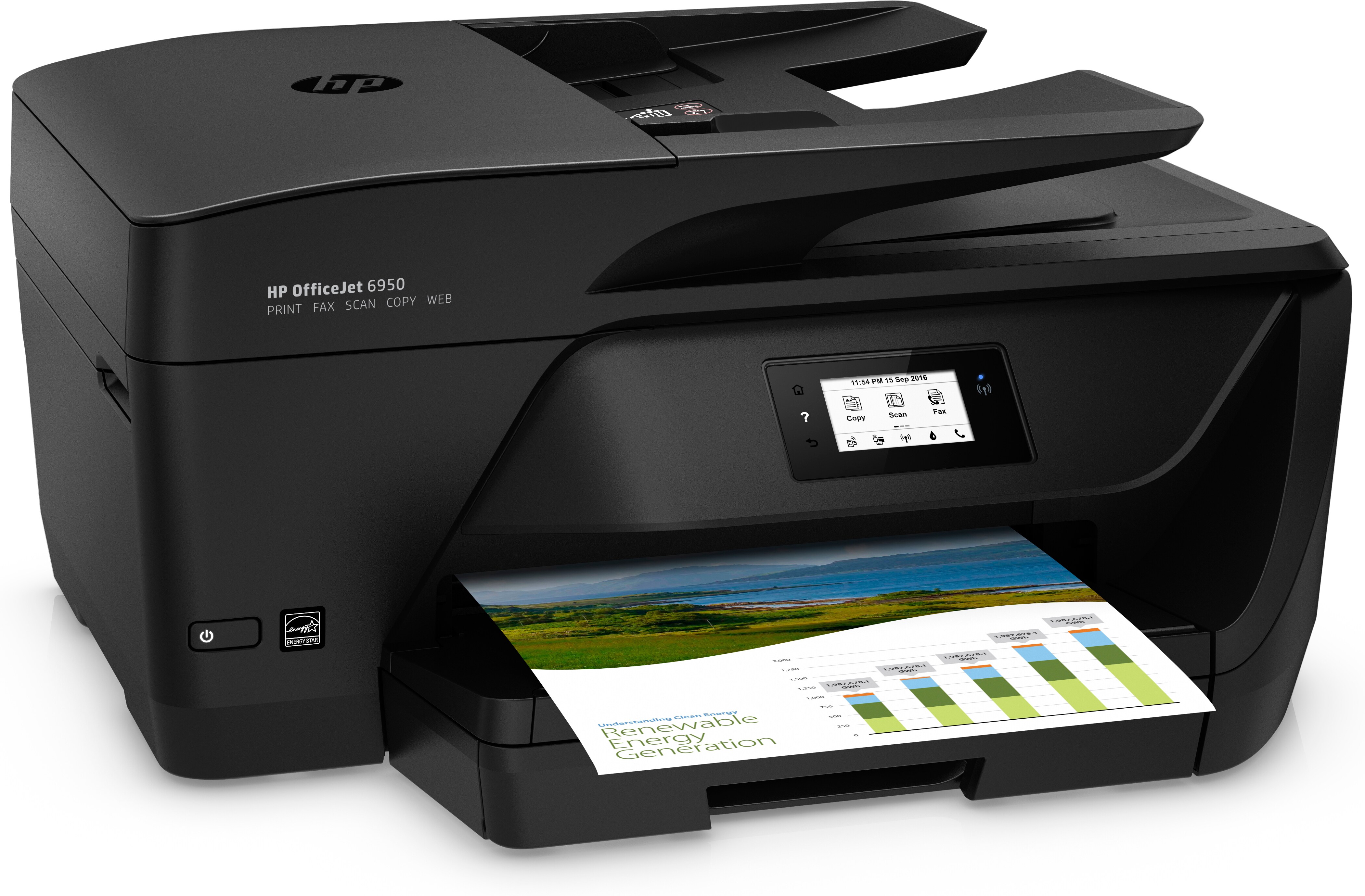 HP OfficeJet 6950 Thermal Inkjet 600 x 1200 DPI 16 Seiten pro Minute A4 WLAN