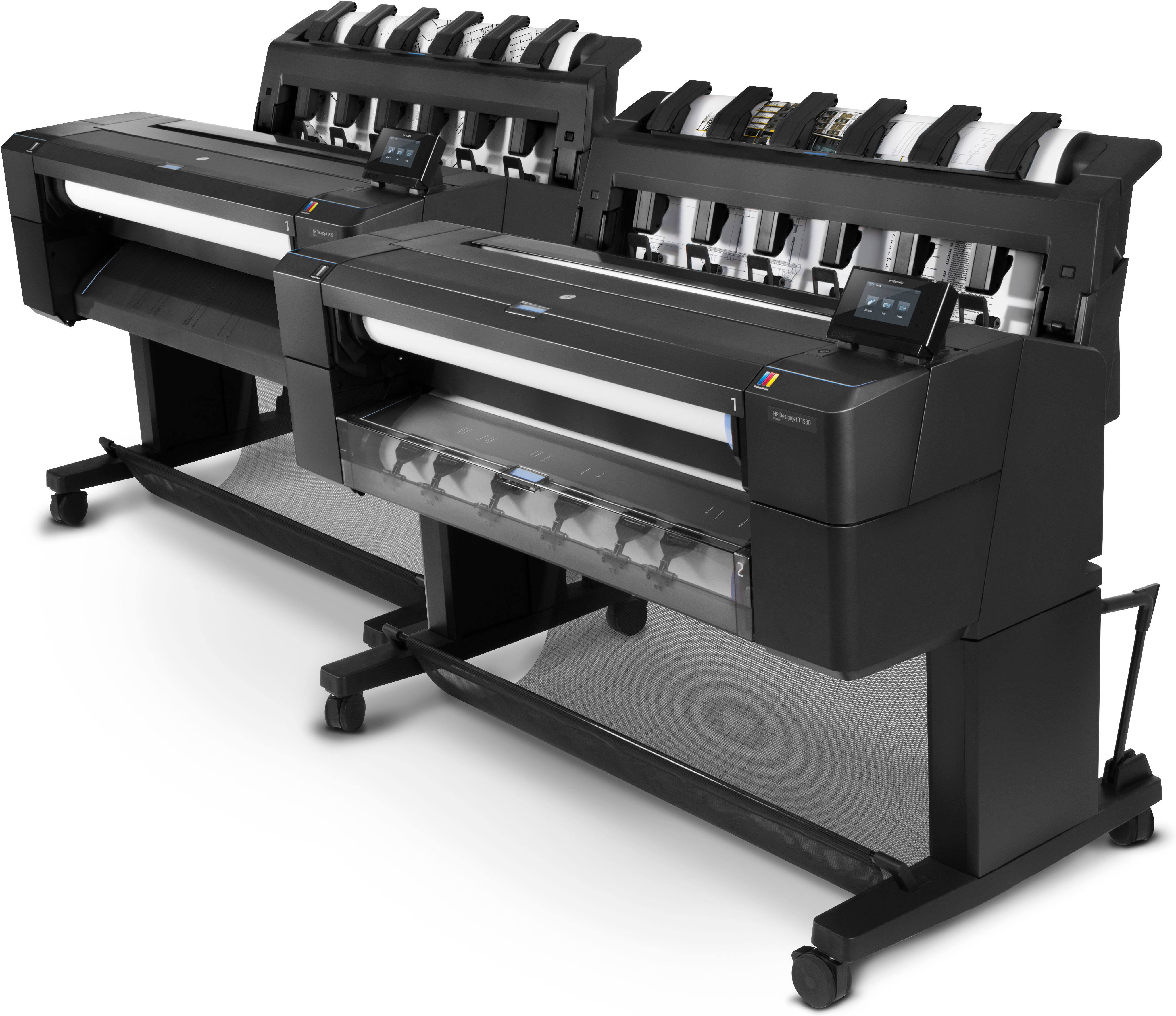 HP Designjet Impresora PostScript de 36" T1530 Großformatdrucker Thermal inkjet Farbe 2400 x 1200 DPI A0 (841 x 1189 mm) Eingebauter Ethernet-Anschluss