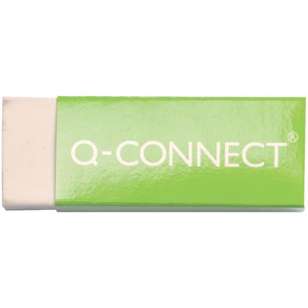 Pryž Q-Connect, PVC, bílá Pryž Q-Connect, PVC, bílá