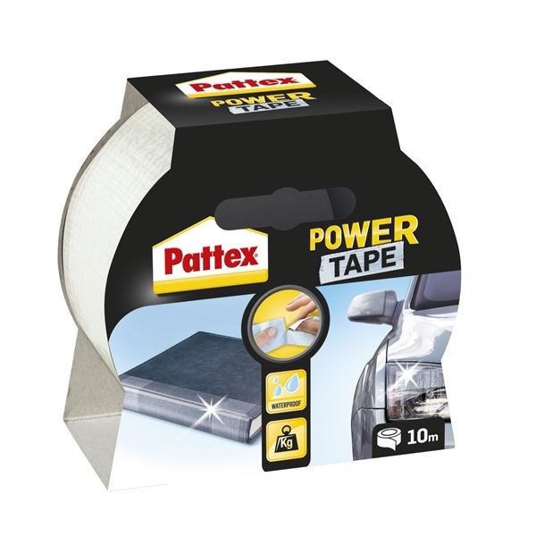 Pevná lepicí páska Pattex Power, čirá