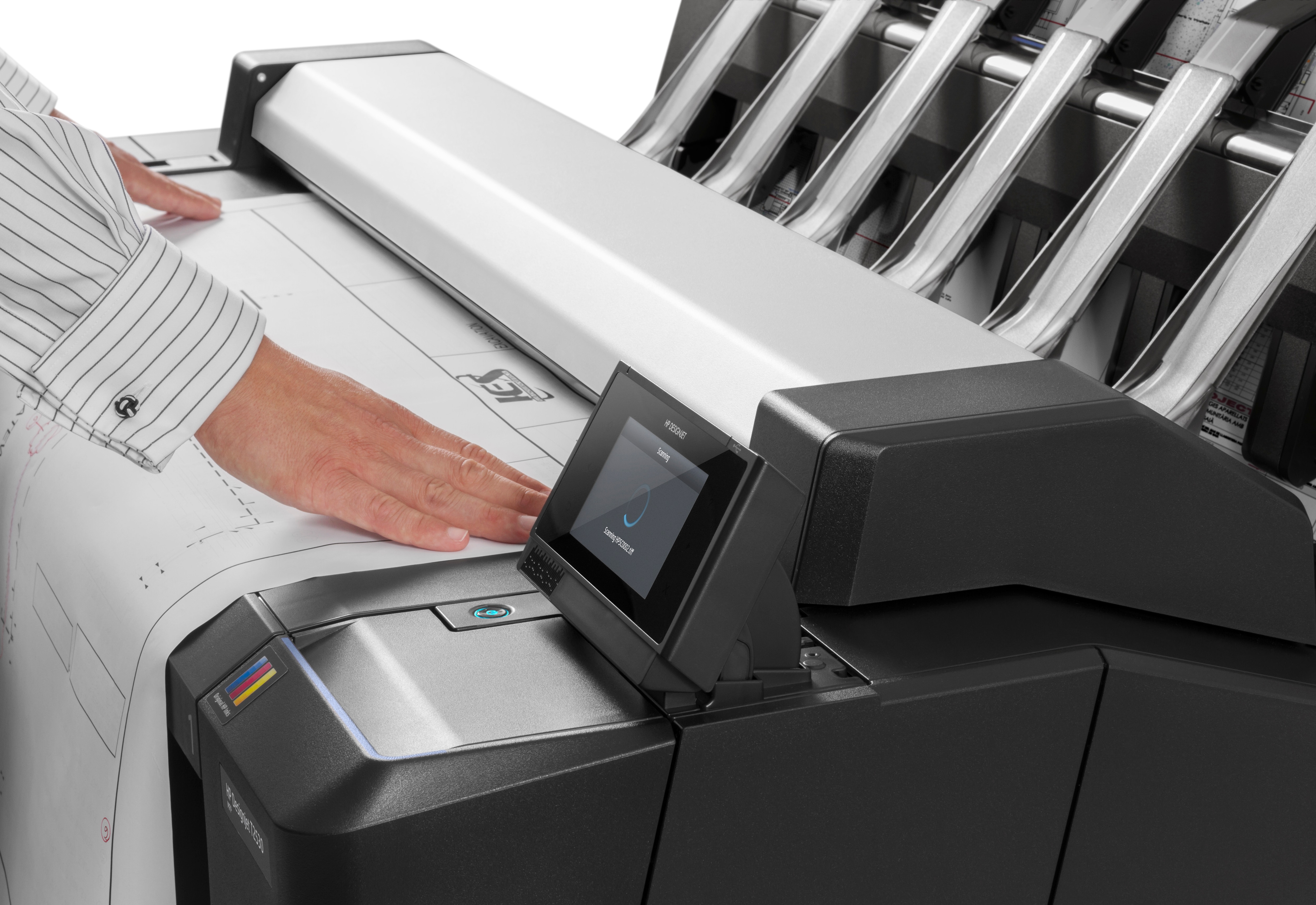 HP Designjet T2530 Großformatdrucker Thermal Inkjet Farbe 2400 x 1200 DPI A0 (841 x 1189 mm) Eingebauter Ethernet-Anschluss