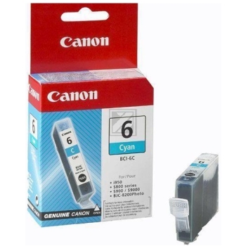 Canon Tintenpatrone cyan (4706A002, BCI-6C)