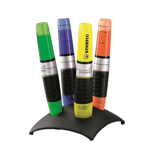 Zvýrazňovač STABILO LUMINATOR, sada 4 barev Zvýrazňovač STABILO LUMINATOR, sada 4 barev