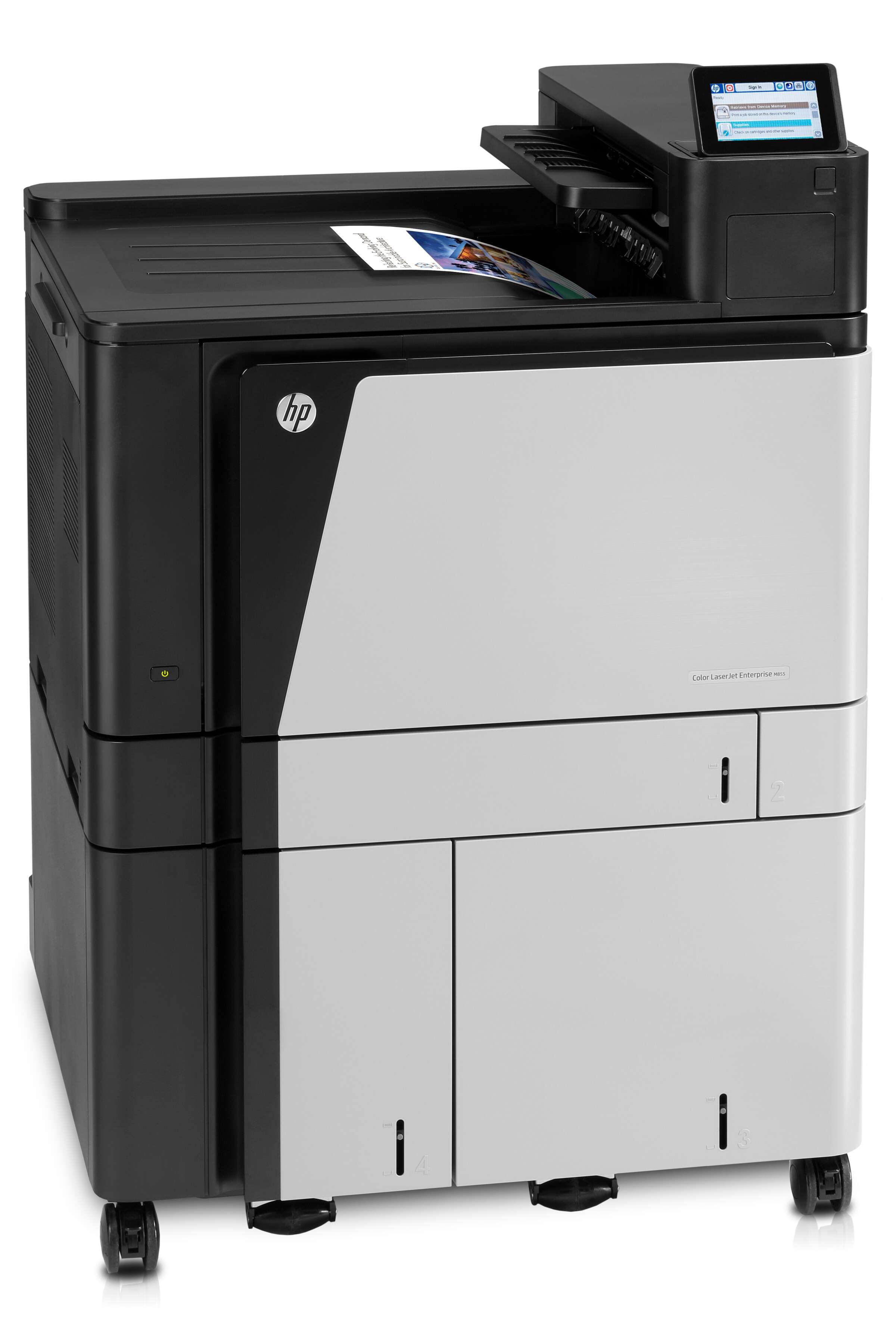 HP LaserJet Color Enterprise M855x+ Drucker HP LaserJet Color Enterprise M855x+ Drucker