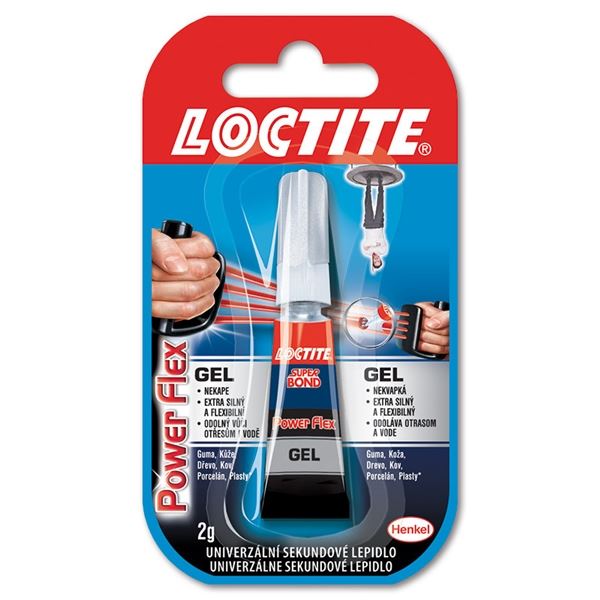 Vteřinové lepidlo Loctite Super Bond, gel, 2 g Vteřinové lepidlo Loctite Super Bond, gel, 2 g